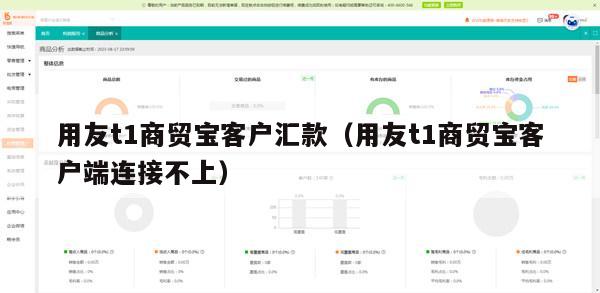 用友t1商贸宝客户汇款（用友t1商贸宝客户端连接不上）