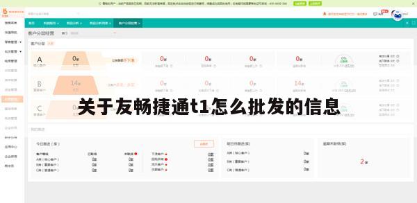 关于友畅捷通t1怎么批发的信息