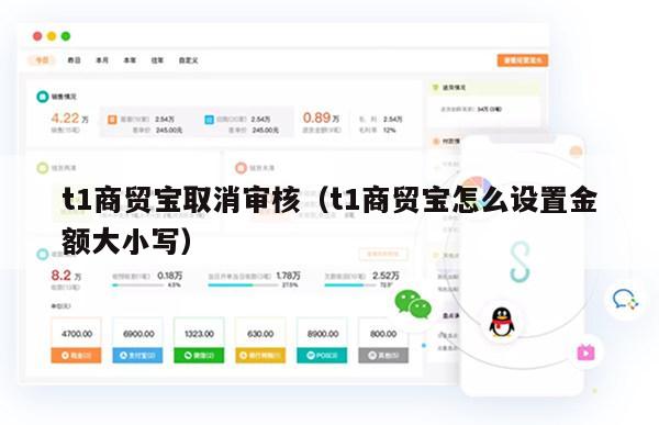 t1商贸宝取消审核（t1商贸宝怎么设置金额大小写）
