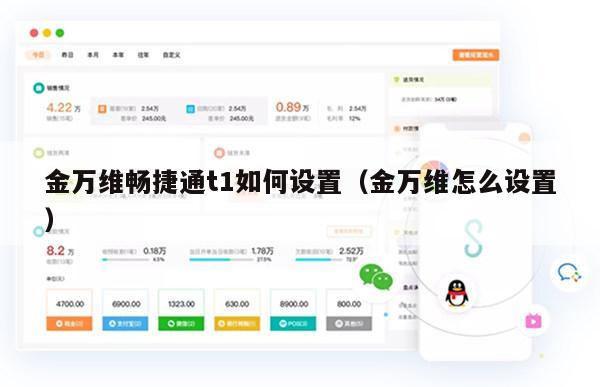 金万维畅捷通t1如何设置（金万维怎么设置）