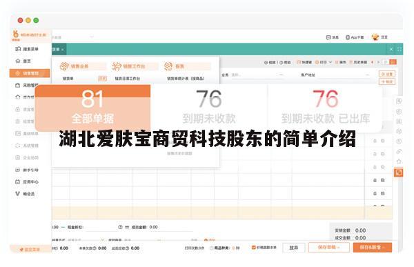 湖北爱肤宝商贸科技股东的简单介绍