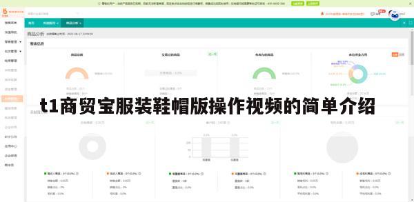 t1商贸宝服装鞋帽版操作视频的简单介绍