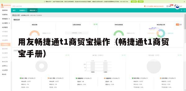 用友畅捷通t1商贸宝操作（畅捷通t1商贸宝手册）