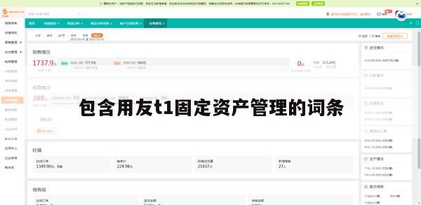 包含用友t1固定资产管理的词条