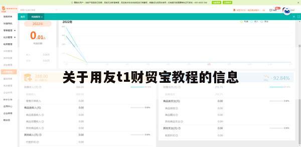 关于用友t1财贸宝教程的信息