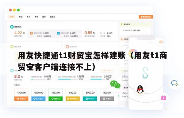用友快捷通t1财贸宝怎样建账（用友t1商贸宝客户端连接不上）