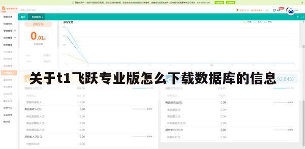 关于t1飞跃专业版怎么下载数据库的信息