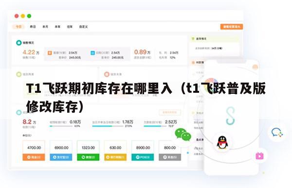 T1飞跃期初库存在哪里入（t1飞跃普及版修改库存）