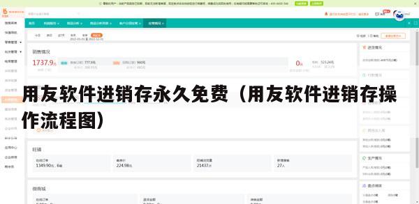 用友软件进销存永久免费（用友软件进销存操作流程图）