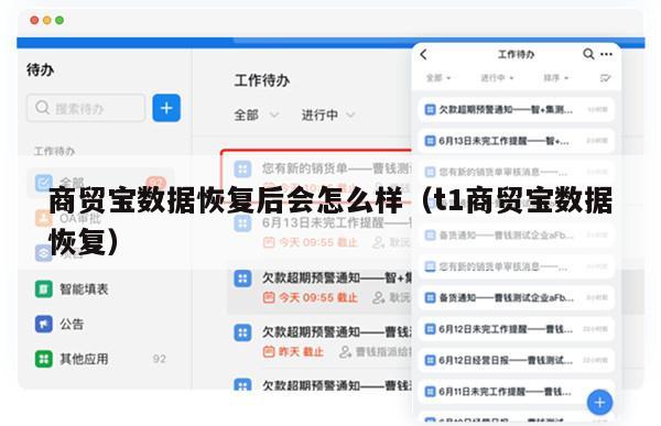 商贸宝数据恢复后会怎么样（t1商贸宝数据恢复）