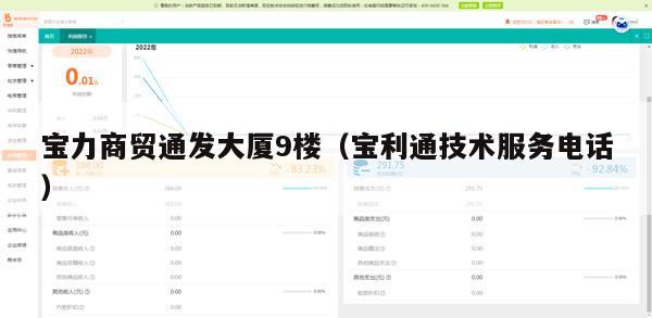 宝力商贸通发大厦9楼（宝利通技术服务电话）