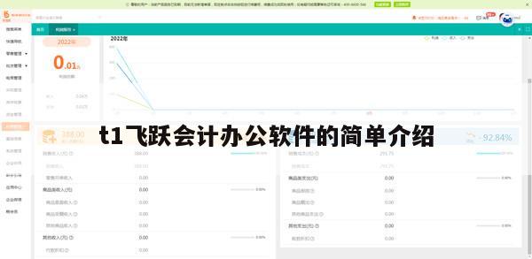 t1飞跃会计办公软件的简单介绍