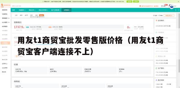 用友t1商贸宝批发零售版价格（用友t1商贸宝客户端连接不上）