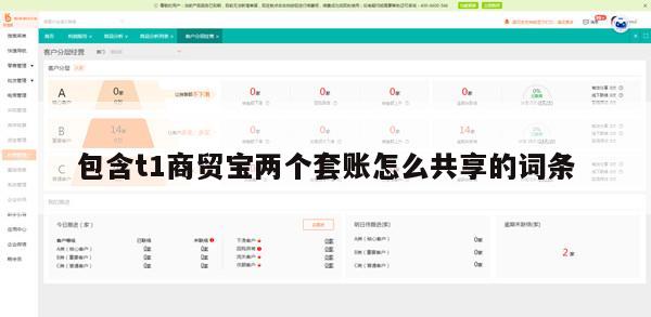 包含t1商贸宝两个套账怎么共享的词条