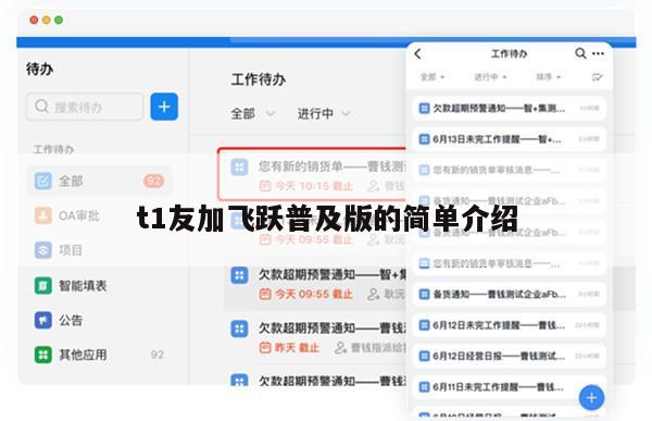 t1友加飞跃普及版的简单介绍