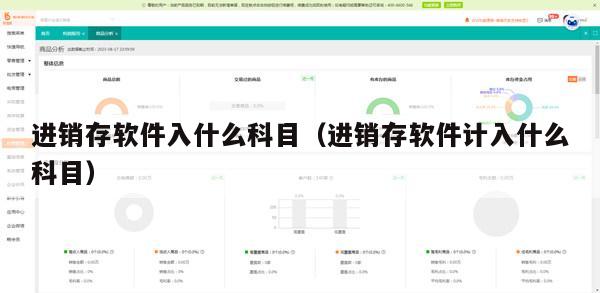 进销存软件入什么科目（进销存软件计入什么科目）