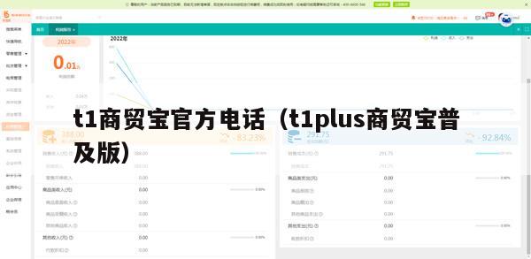 t1商贸宝官方电话（t1plus商贸宝普及版）