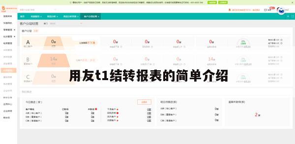 用友t1结转报表的简单介绍