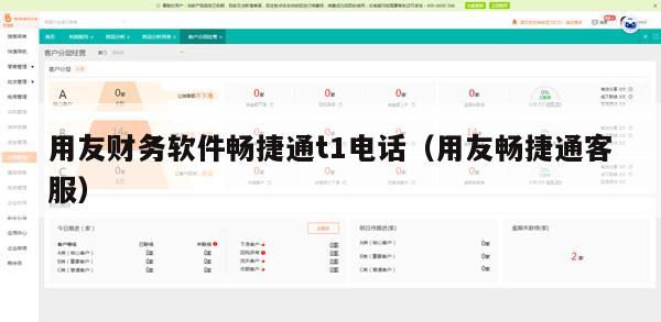 用友财务软件畅捷通t1电话（用友畅捷通客服）