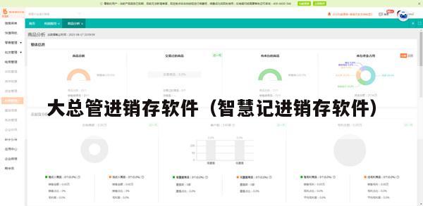 大总管进销存软件（智慧记进销存软件）