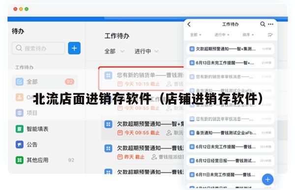 北流店面进销存软件（店铺进销存软件）