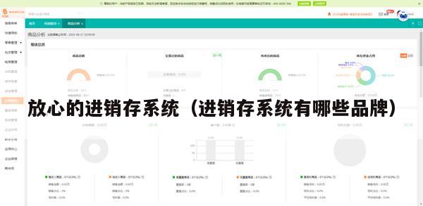 放心的进销存系统（进销存系统有哪些品牌）