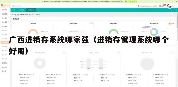 广西进销存系统哪家强（进销存管理系统哪个好用）