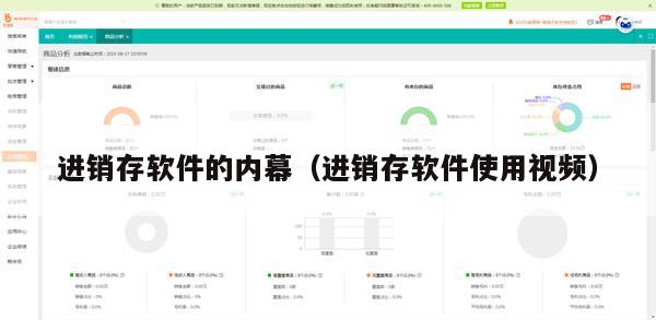 进销存软件的内幕（进销存软件使用视频）