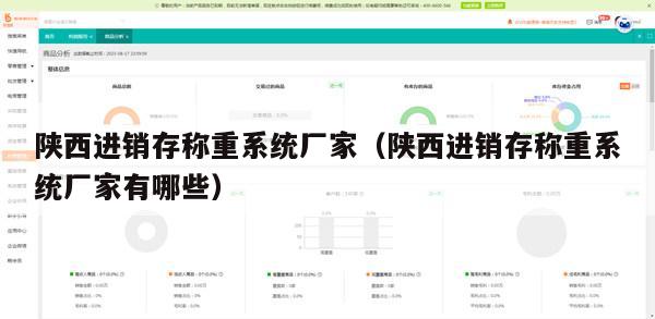 陕西进销存称重系统厂家（陕西进销存称重系统厂家有哪些）