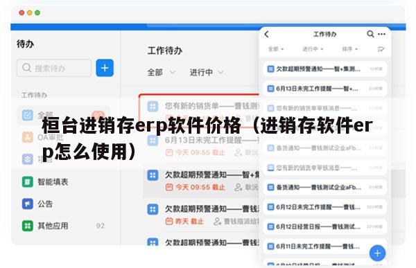 桓台进销存erp软件价格（进销存软件erp怎么使用）