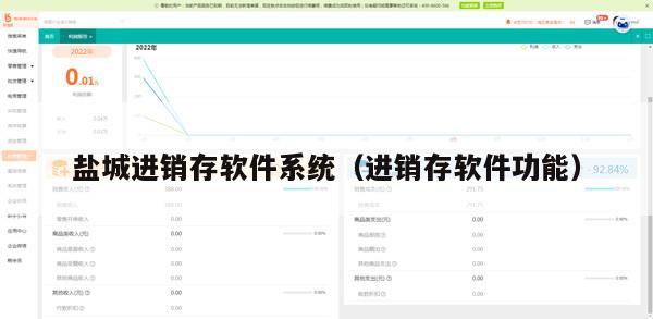 盐城进销存软件系统（进销存软件功能）