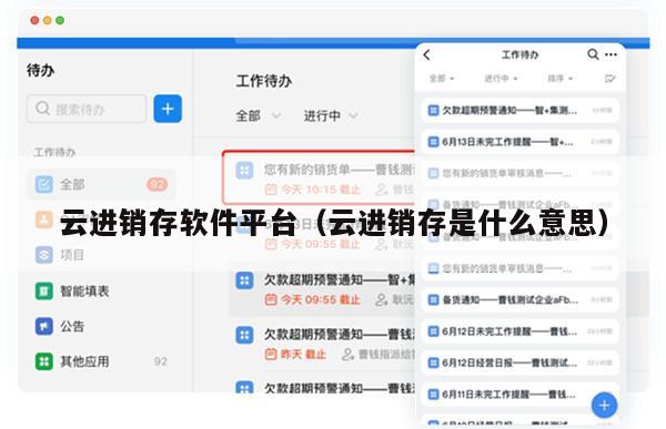 云进销存软件平台（云进销存是什么意思）