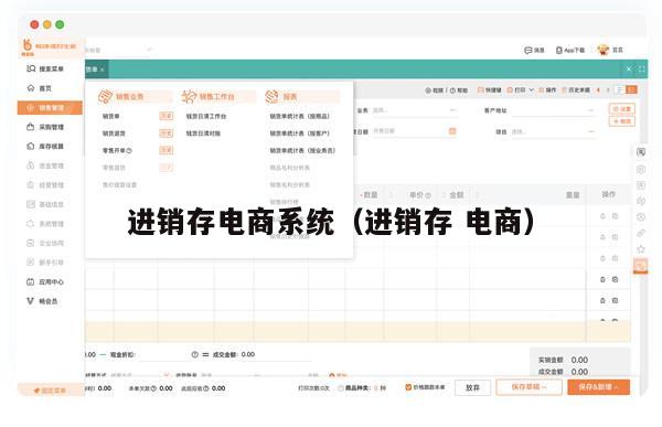 进销存电商系统（进销存 电商）