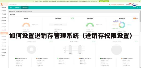 如何设置进销存管理系统（进销存权限设置）