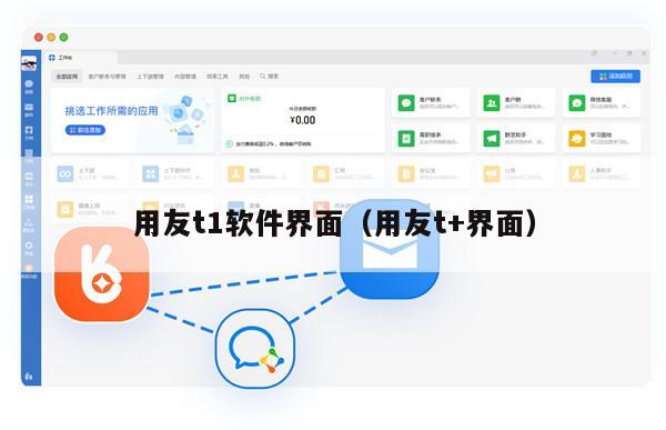 用友t1软件界面（用友t+界面）