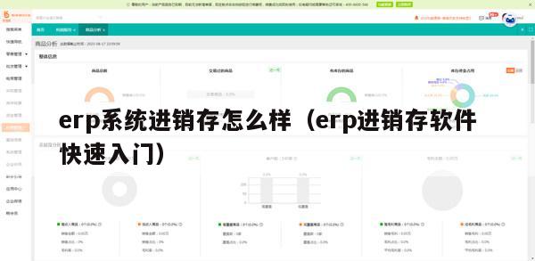 erp系统进销存怎么样（erp进销存软件快速入门）