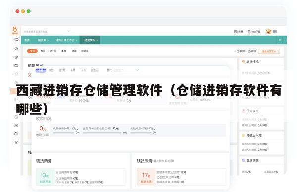 西藏进销存仓储管理软件（仓储进销存软件有哪些）