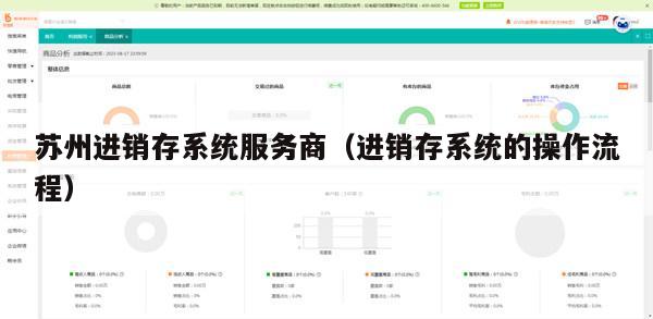 苏州进销存系统服务商（进销存系统的操作流程）