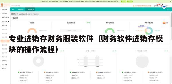 专业进销存财务服装软件（财务软件进销存模块的操作流程）