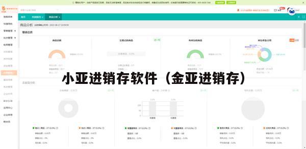 小亚进销存软件（金亚进销存）