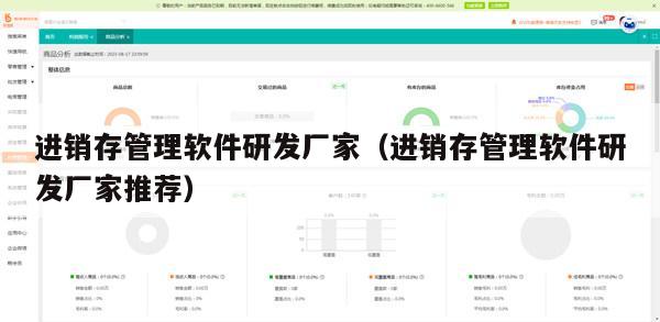 进销存管理软件研发厂家（进销存管理软件研发厂家推荐）