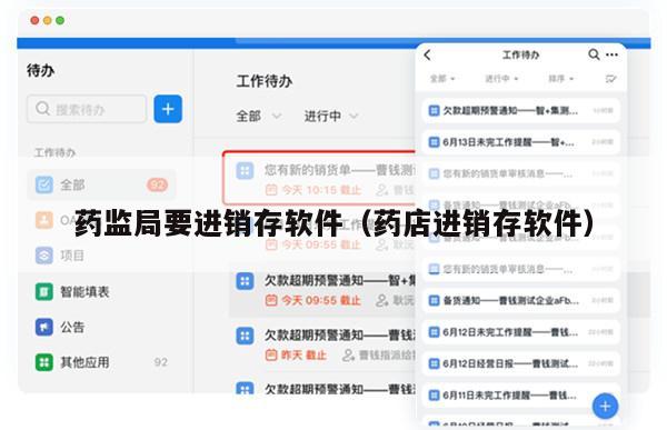 药监局要进销存软件（药店进销存软件）