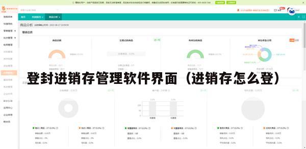 登封进销存管理软件界面（进销存怎么登）