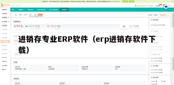 进销存专业ERP软件（erp进销存软件下载）