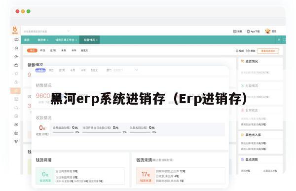 黑河erp系统进销存（Erp进销存）