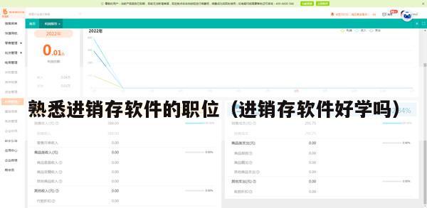 熟悉进销存软件的职位（进销存软件好学吗）