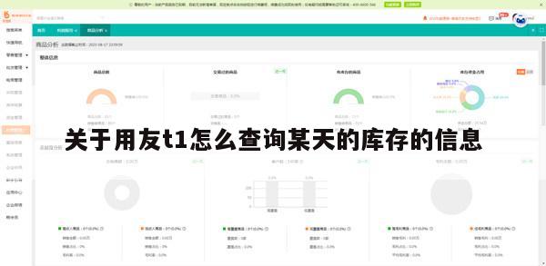 关于用友t1怎么查询某天的库存的信息