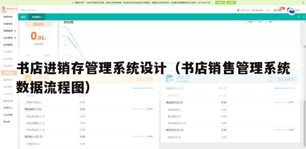 书店进销存管理系统设计（书店销售管理系统数据流程图）