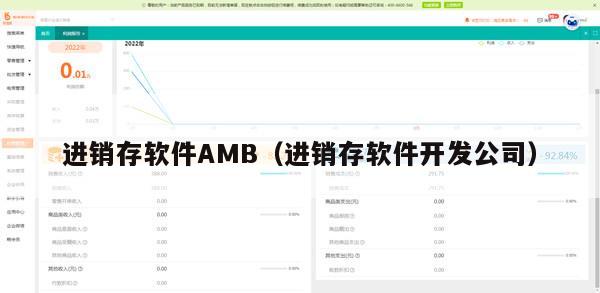 进销存软件AMB（进销存软件开发公司）