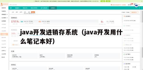 java开发进销存系统（java开发用什么笔记本好）